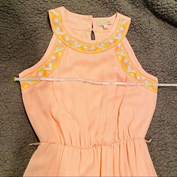 Gianni Bini Maxi Dress Size Small Embroidered - Picture 9 of 12